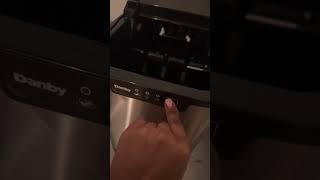 Danby ice maker - first time set up