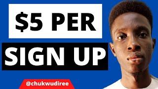 Earn 5$ Per Signup With This Affiliate Marketing Program