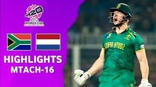 South Africa Vs Netherlands ICC T20 World Cup 2024 Match Full Highlights | SA VS NED