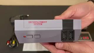 Classic Mini NES Retro Console, AV Output Game Console Built in 620 Games Review, Console was OK, bu