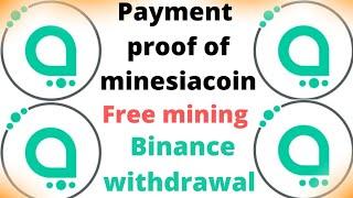 Mine Siacoin first payment proof. Binance withdrawal