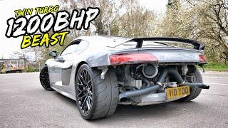 THIS BALLISTIC *1200BHP TWIN TURBO* R8 IS A MISSILE ON WHEELS