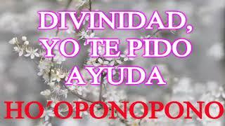  DIVINIDAD:   "TE PIDO AYUDA PARA QUE SOLUCIONES MIS PROBLEMAS". ️ ️  HO´OPONOPONO DURMIENDO