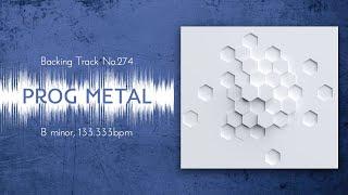 Progressive Metalcore / Djent Backing Track in Bm | BT-274