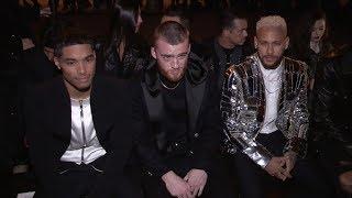 Rome Flynn, Neymar, Ross Lynch, Charles Melton and more Front Row at Balmain Fashion Show