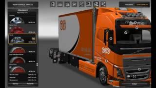 [ETS2]Euro Truck Simulator 2 Pack Volvo FH 2012 Tandem (25 meters) V1.24