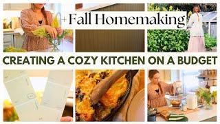 Cozy Small Kitchen Makeover + Cooking Beautiful Seasonal Food At Home