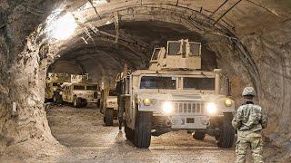 Inside US Secret Cave Storing Billions $ Worth of Equipment