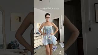 Making a Jellyfish inspired dress pt. 1 🪼 #sewing