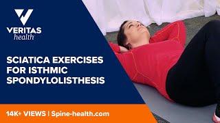 Sciatica Exercises for Isthmic Spondylolisthesis