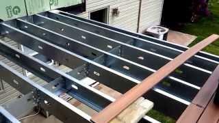 Steel Frame Deck in Wayne New Jersey by BERGEN DECKS