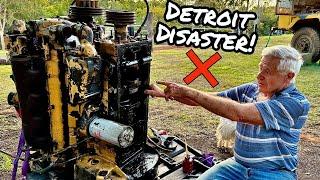 Detroit Diesel DISASTER - How Could this 8v71T 2 Stroke V8 Truck Engine be this BAD?