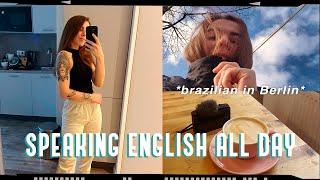 VLOG DE ROTINA EM INGLÊS: Skincare, Academia, Coffee with me!