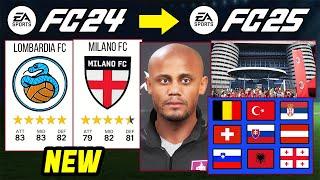 EA FC 24 | ALL REMOVED Licenses, Real Faces & Features in EA FC 25 