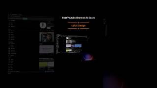 Youtube channel to master in UI/UX design #figmaforbeginners #uiinspiration #figma #tutorial
