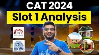 CAT 2024 | SLOT 1 ANALYSIS | First Cut Analysis