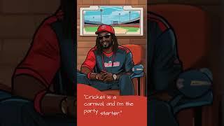  "Quote by Chris Gayle: The Carnival of Boundaries"  #cricketwisdom #quote #subscribenow #shorts