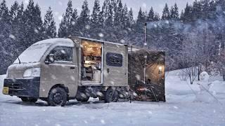 [Highlights 2024] Es begann mit einem Campingausflug mit dem Auto in einem Schneesturm. |ASMR