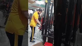 Triceps Bar Pushdown | Arm Workout |Muhammad Zeeshan Fitness #viral #shorts