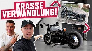 Holyhall | Vom RENTNER MOTORRAD zum CAFERACER! 