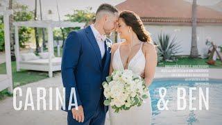 Kukua Beach Club Punta Cana Wedding Carina + Benjamin Highlights Trailer