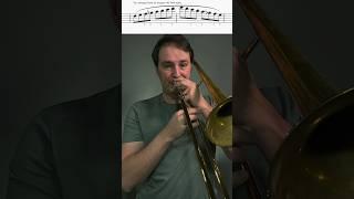 One of the most important techniques for trombone players. Natural Lip Slurs. #trombone #lipslurs