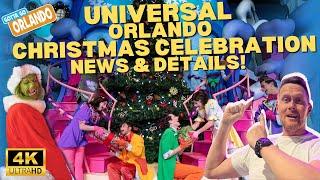 Universal Orlando MASSIVE Christmas Celebrations | guide 2024