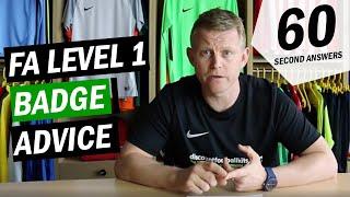 Louis Lancaster's Advice To Coaches Starting FA Level 1 Badge | Football Coach Q&A