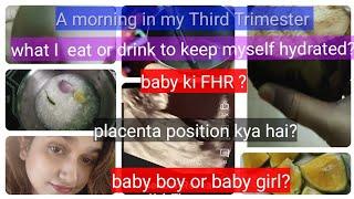 A morning in my Third Trimester | Third Trimester Updates | Gender prediction | #pregnancy #vlog