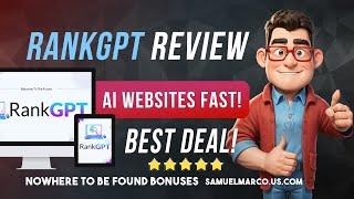 RankGPT Review: BEST Deal?  RankGPT Review with Demo + OTO | Under $20 | RankGPT (Rank GPT) Review