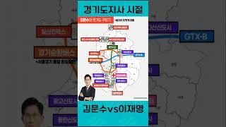 경기 도지사시절 김문수 vs 이재명