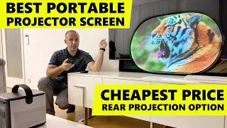 Best Portable Projector Screen with Lowest Price !