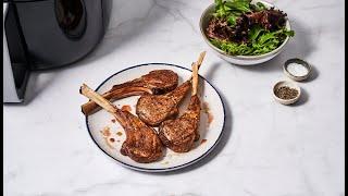 How to Airfryer Lamb cutlets