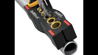 Milescraft 1312 DrillBlock - Hand-held Drill Guide for Drilling Straight Holes