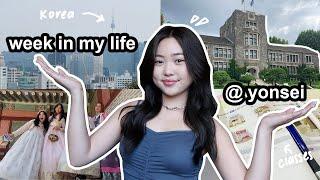 A Week in My Life at Yonsei University | study abroad in korea, classes, new friends, field trips