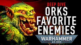 Deep Dive Ork Lore in Warhammer 40K How Orks Win Against Xenos #orks #wh40klore #40karchives