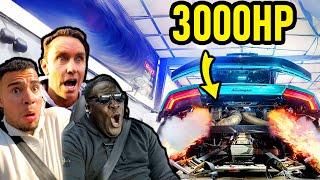 *300MPH* SHIFTS IN MY 3000HP TWIN TURBO LAMBO! 