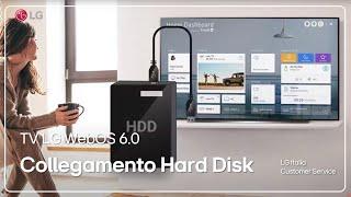 LG TV | Hard Disk connection with Smart TV WebOS 6.0