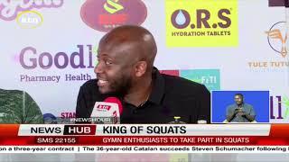 King of Squats Dlamini Nkululeko visits Kenya