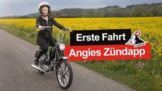 ANGIES ZÜNDAPP ZURÜCK AUF DER STRASSE! | Mofa Wiederbelebung