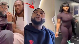 Davido and Burna boy Fighting Over Chioma in an unreleased Song of Davido and Burna boy Exposed