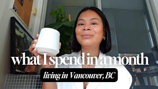 What I Spend Living In Vancouver, Canada