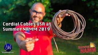 Cordial Cables at Summer NAMM 2019