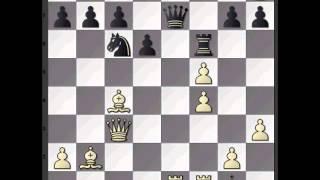 Paul Morphy winning with the Evans gambit