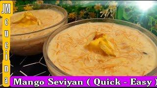 Mango Seviyan Recipe | Mango Seviyan just in 2 Mins | JM Cucina