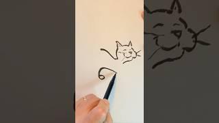 How to Draw a Cat with Numbers (76)