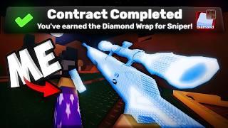 I UNLOCKED the DIAMOND WRAP for SNIPER... (Roblox Rivals)