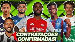  TRANSFERÊNCIAS CONFIRMADAS DO ÚLTIMO DIA DA JANELA EUROPEIA 