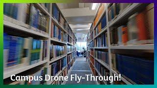 MUST WATCH! Insane Drone Fly-Through Tour of campus! University of Stirling