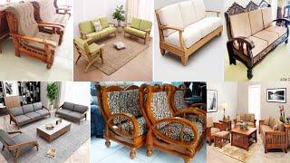 Top 50 Modern Wooden Sofa Design 2024 | Living Room Sofa ideas | Wooden Sofa Set | Modern Sofa ideas